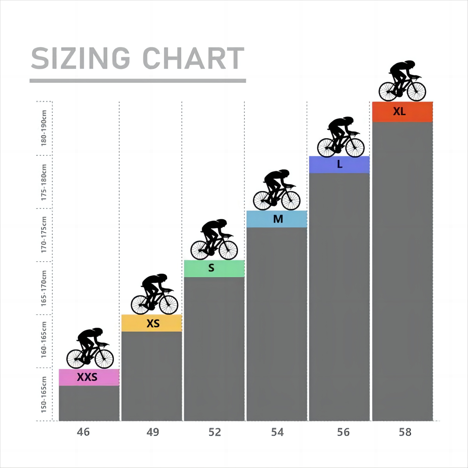 Womens bike size guide sale