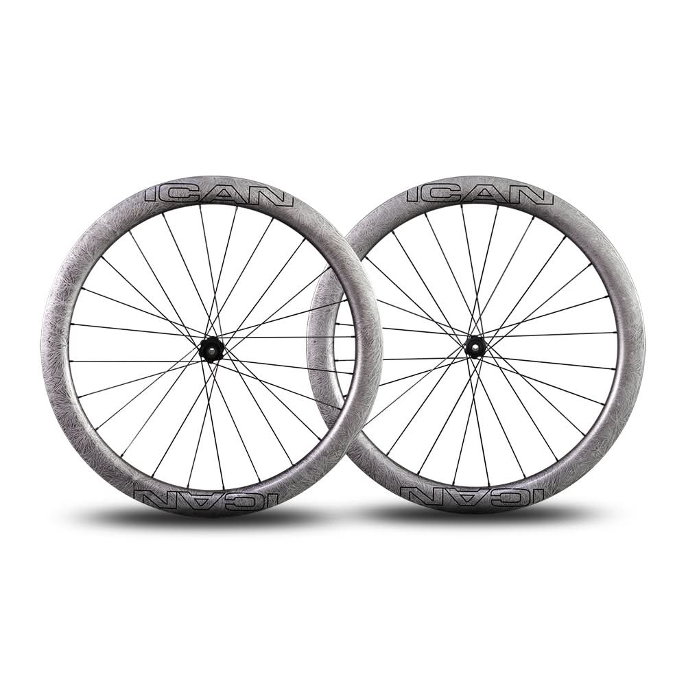 Колеса для шоссейного велосипеда ICAN AERO 50 Disc DT240 EXP/350 — ICAN  Cycling