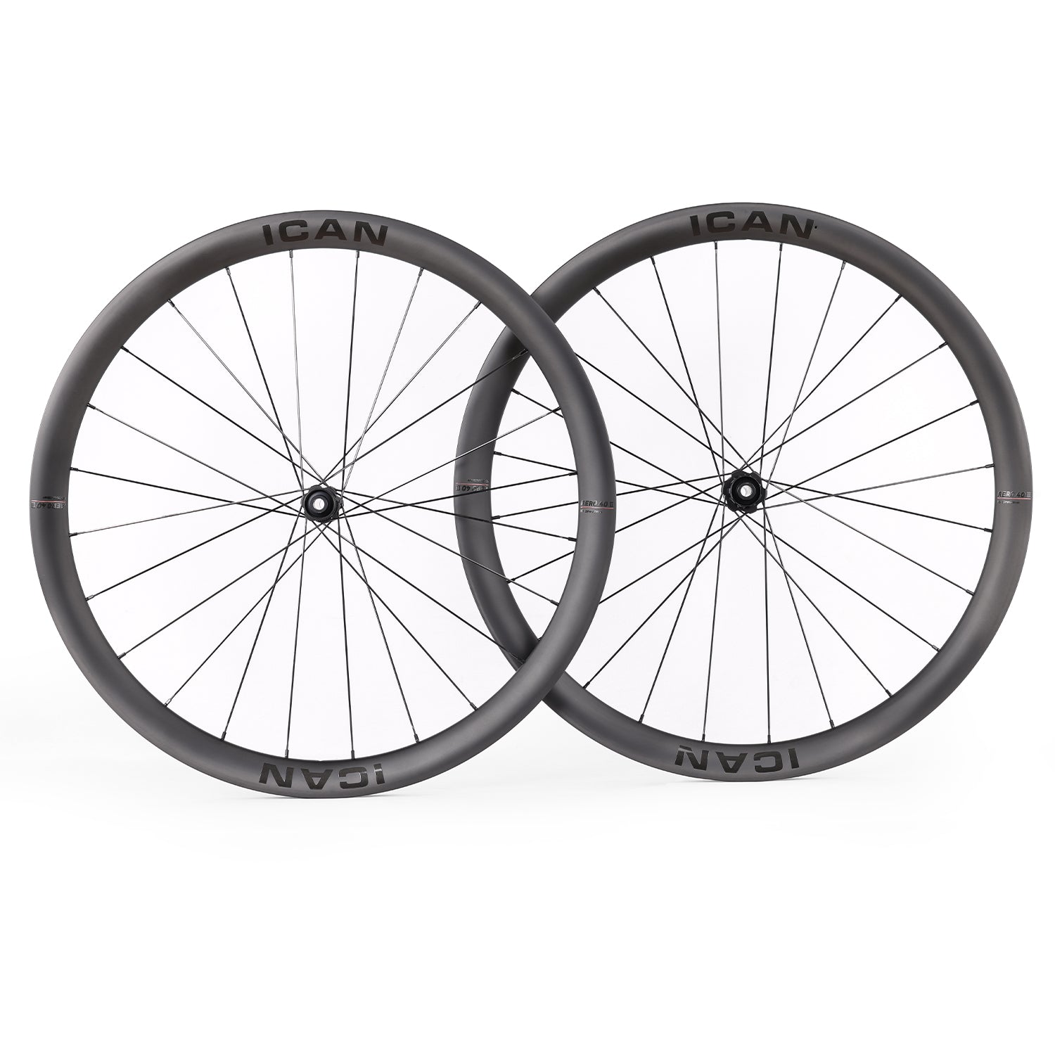 ICAN DT AERO 40 II disc wheels