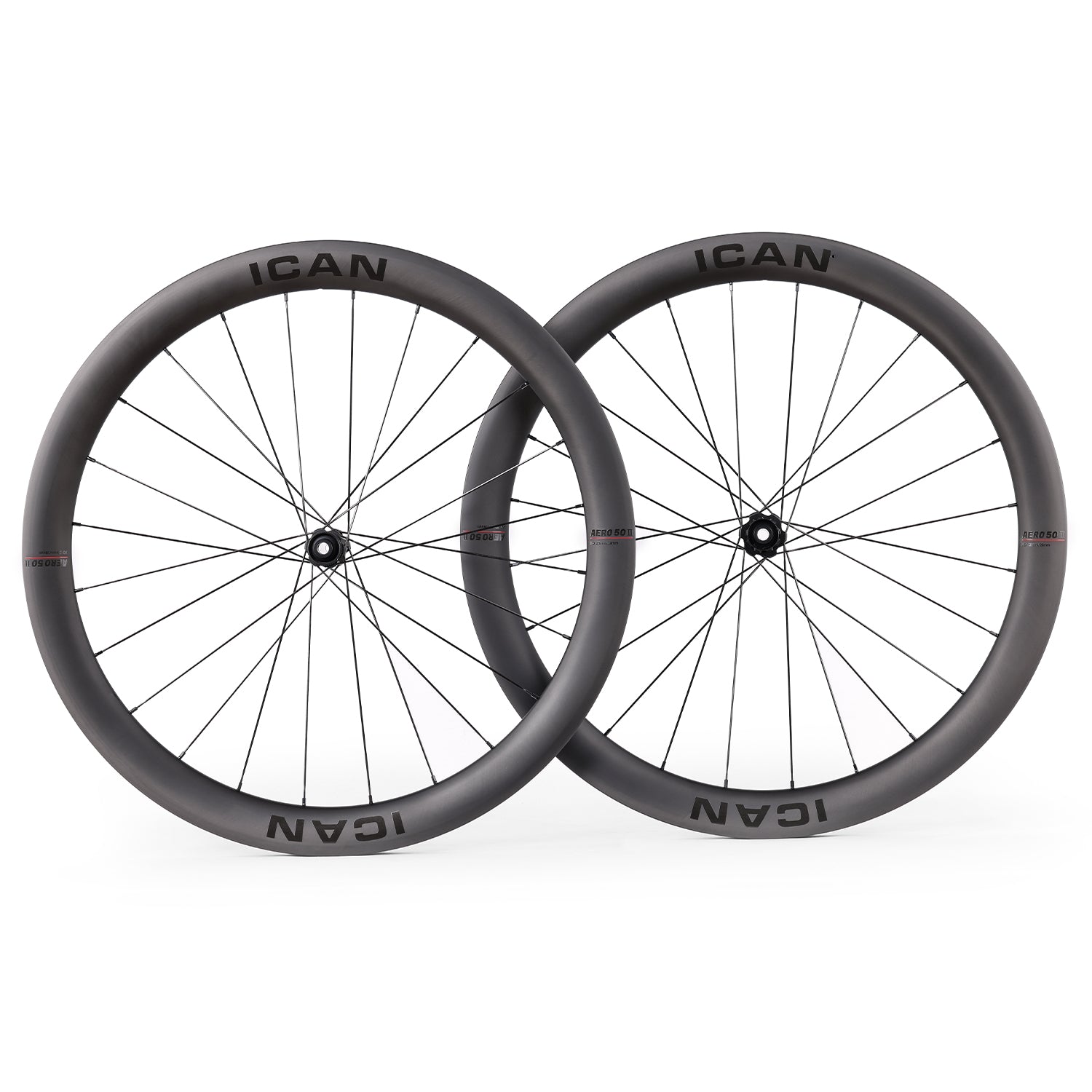ICAN DT AERO 50 II disc wheels