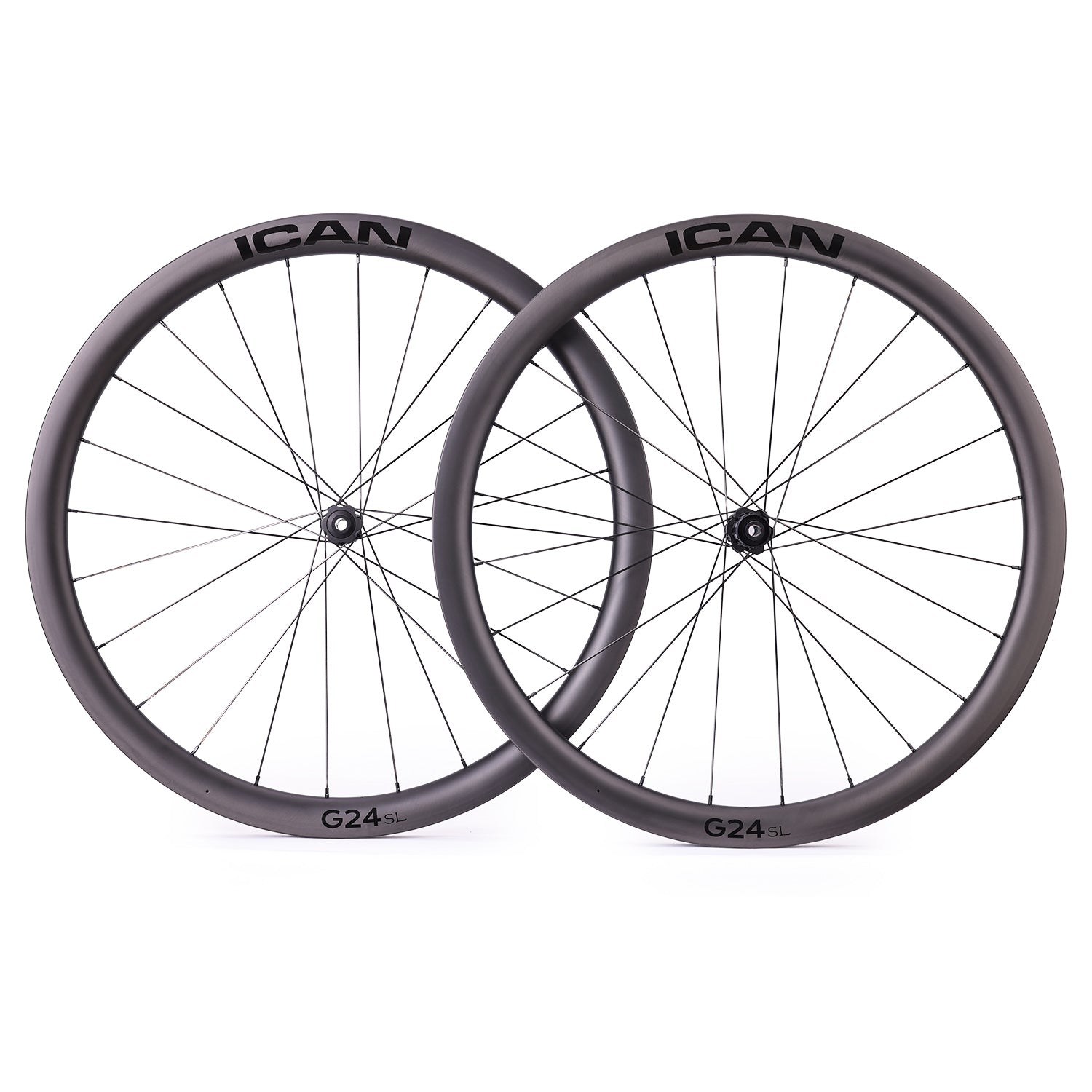 ICAN gravel wheels 700C G24 SL with DT Swiss hubs