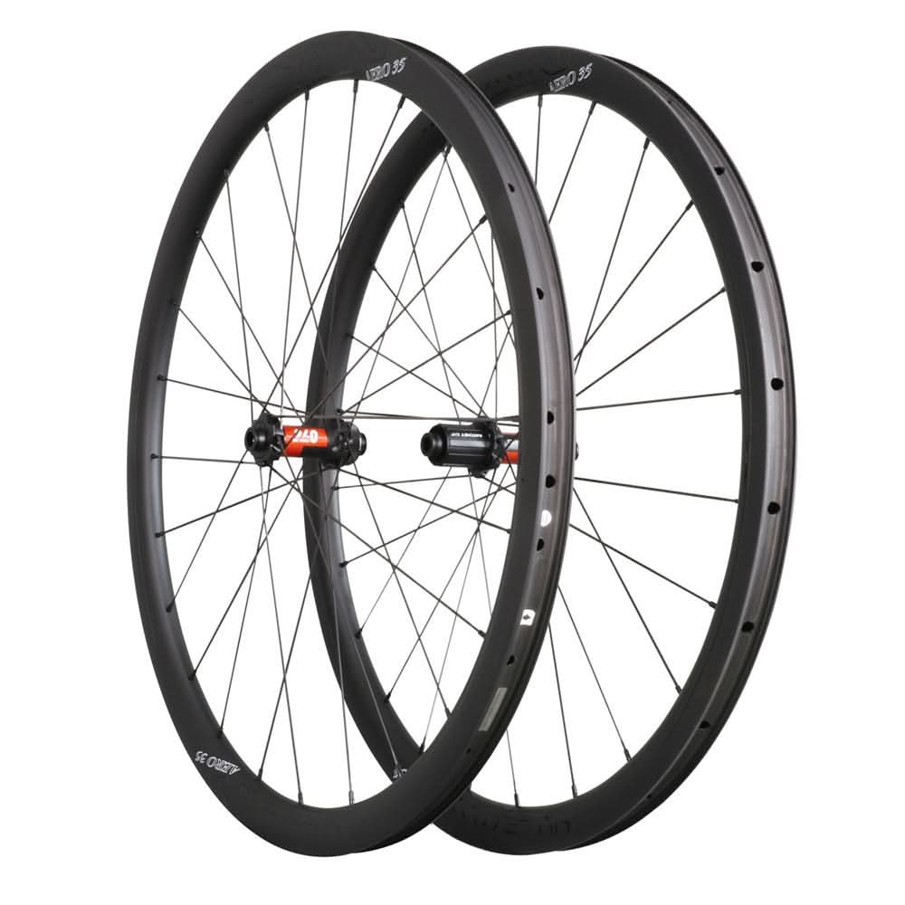 ICAN AERO 35 Road Disc Wheels Clincher Tubeless Ready Novatec Hub – ICAN  Cycling