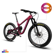 ICAN 29er Carbon Enduro Bike Mountain Bike P9 Rainbow Painting 150mm Travel