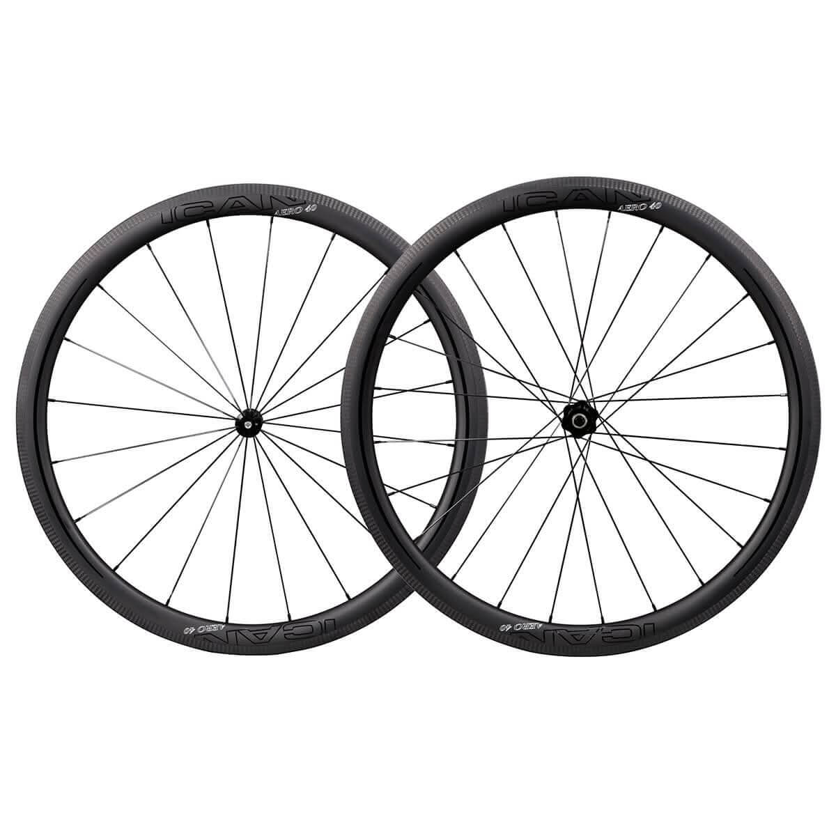 ICAN AERO 40 DT240s / 350s Rennrad-Radsatz