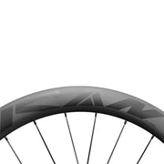 ICAN Road Disc Wheelset 55mm Clincher Tubeless Ready 25mm Wide Novatec 411412SB hubs and Sapim CX Leader Round Spokes