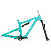 Turquoise Suspension Fat Bike Frame SN04