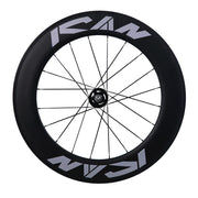 ICAN Wheels & Wheelsets Clincher with Logos 88mm Track Bike Wheelset