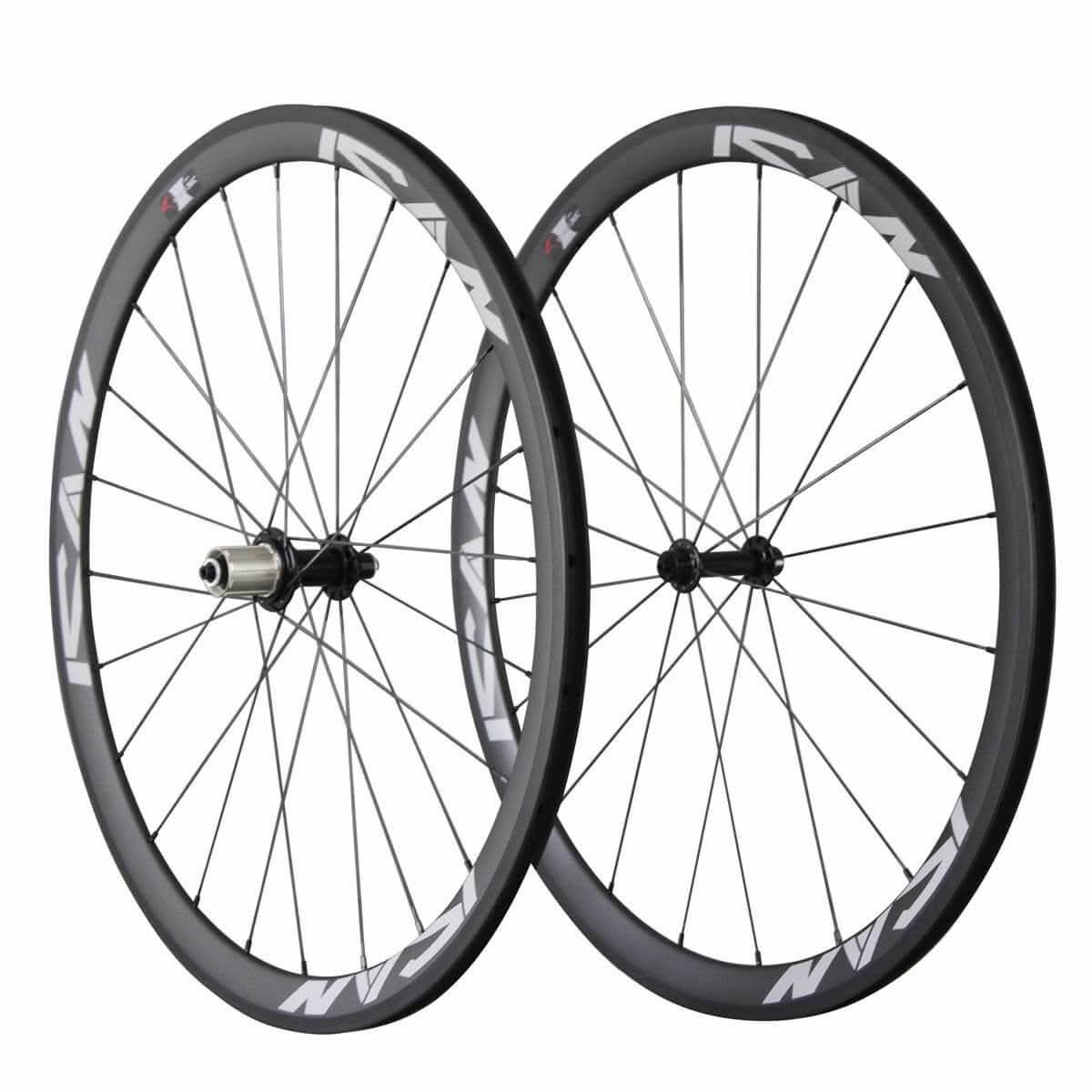 ICAN Wheels & Wheelsets Standard Hub R13 38mm Wheelset with Sapim CX-Ray Spokes