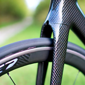 How much clearance ought a bike tire to have?