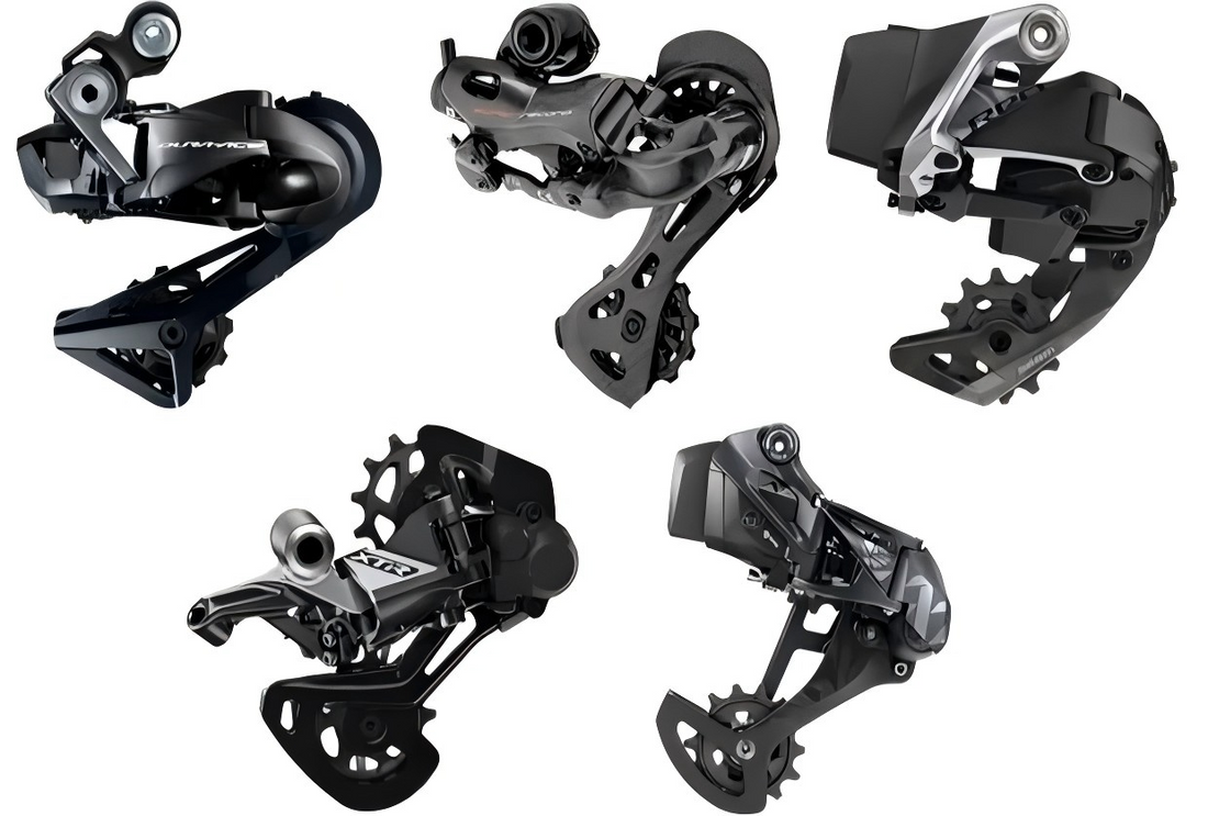 SRAM RED eTap Deragliatore Posteriore - Gabbia corta - nero SRAM RED eTap Deragliatore Posteriore - Gabbia corta - nero