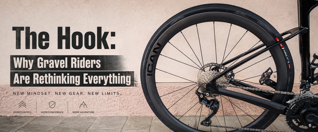 G24 SL gravel wheel set: Why ICAN abandoned hookless designs