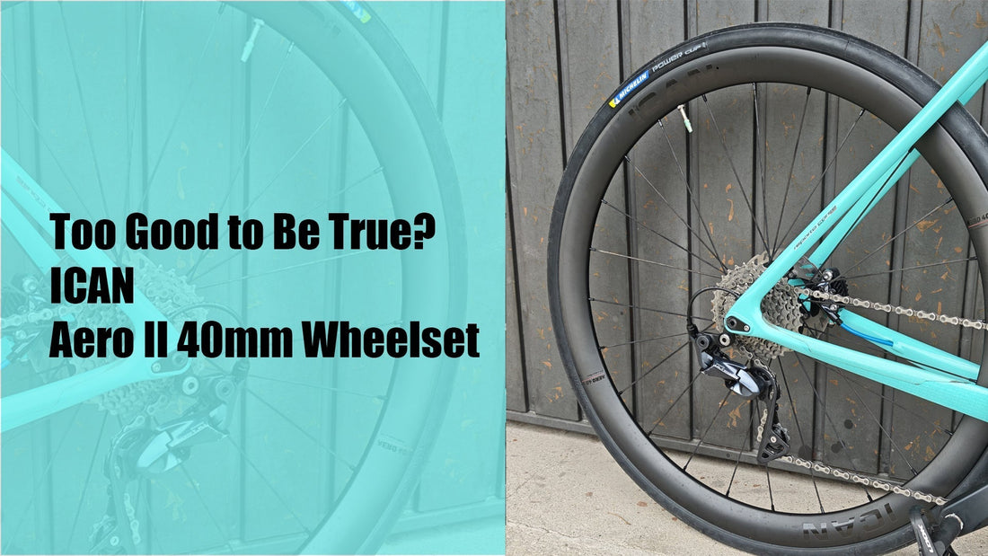 ICAN AERO40 II  Wheelset first impressions by Cycling Professor Channel