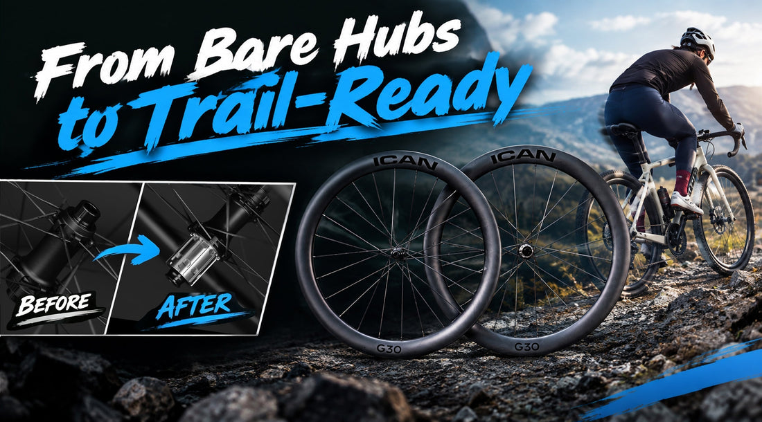 Handbuilt G30 Carbon Gravel Wheelset