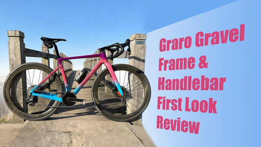ICAN Graro Gravel Frame & Handlebar First Look Review by BenCycling