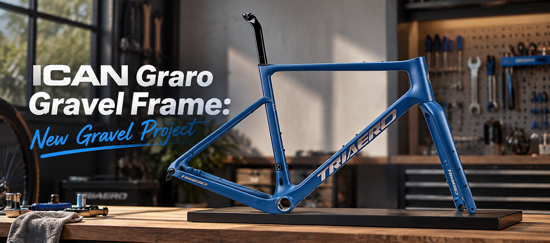 ICAN Graro Gravel Frame: New Gravel Project