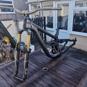 bicicleta de carbono