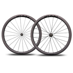 40mm width 700C carbon Tubeless Ready Road Bike Wheels Alpha 40 – ICAN  Cycling