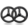 20 inch 406 Disc Brake Tri-spokes Carbon Wheels for Folding Bike