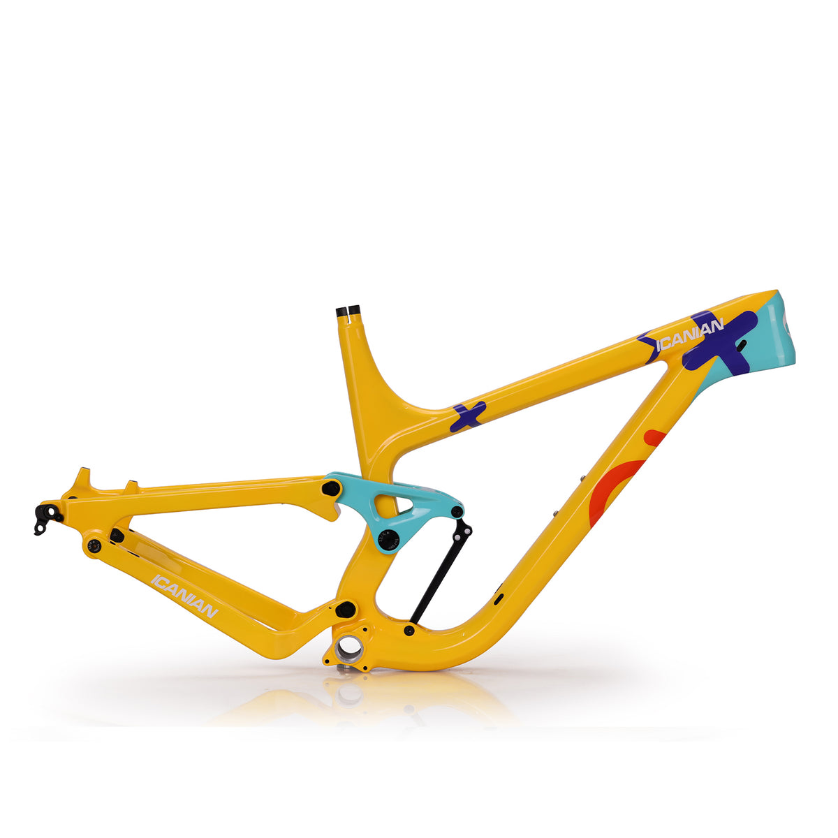 Enduro MTB Frame P9 150mm Travel 27.5/29er Full Suspension