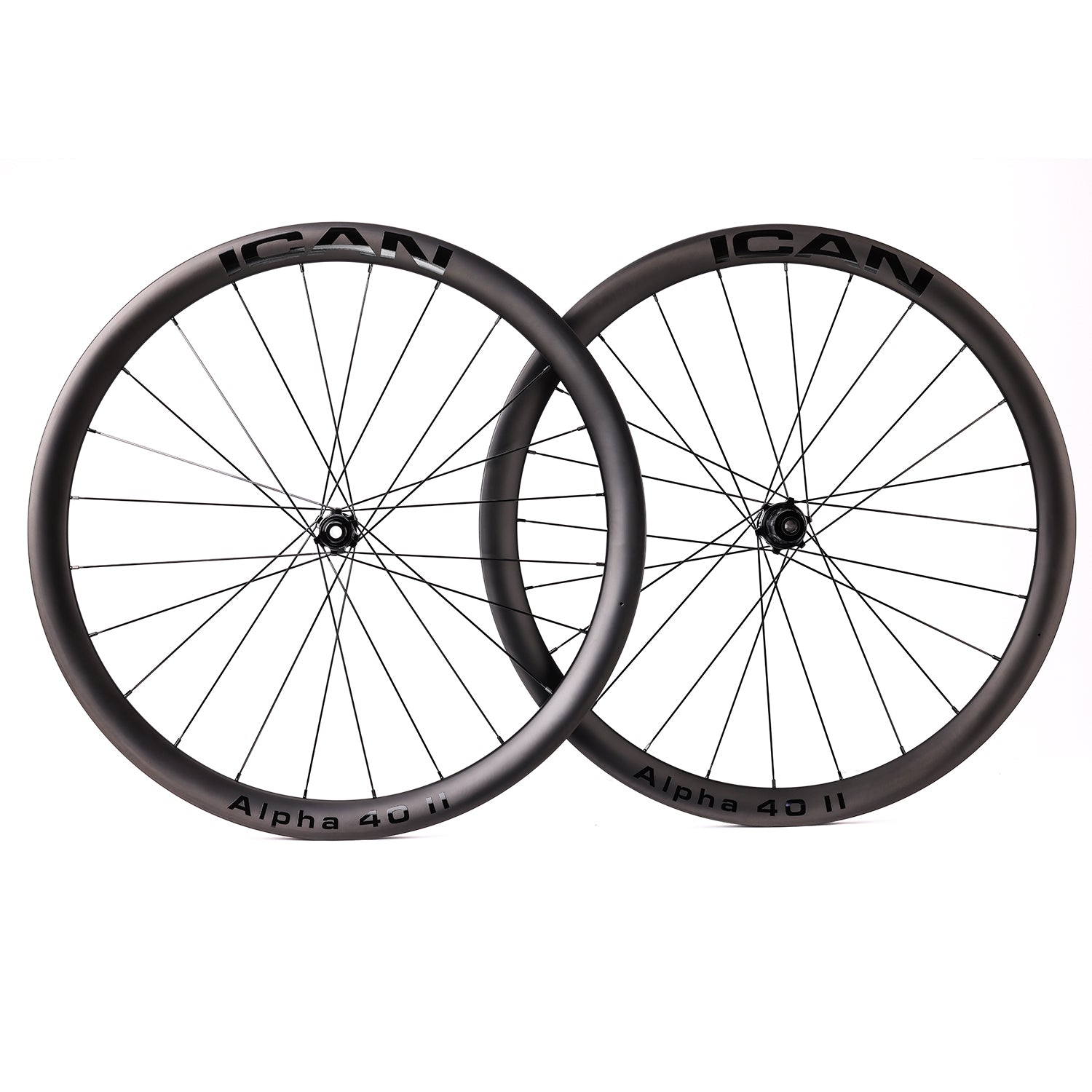 ICAN Alpha 40  II disc wheels