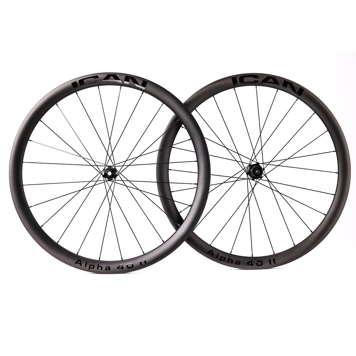 ICAN Alpha 40  II disc wheels