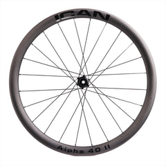 ICAN Alpha 40  II disc wheels