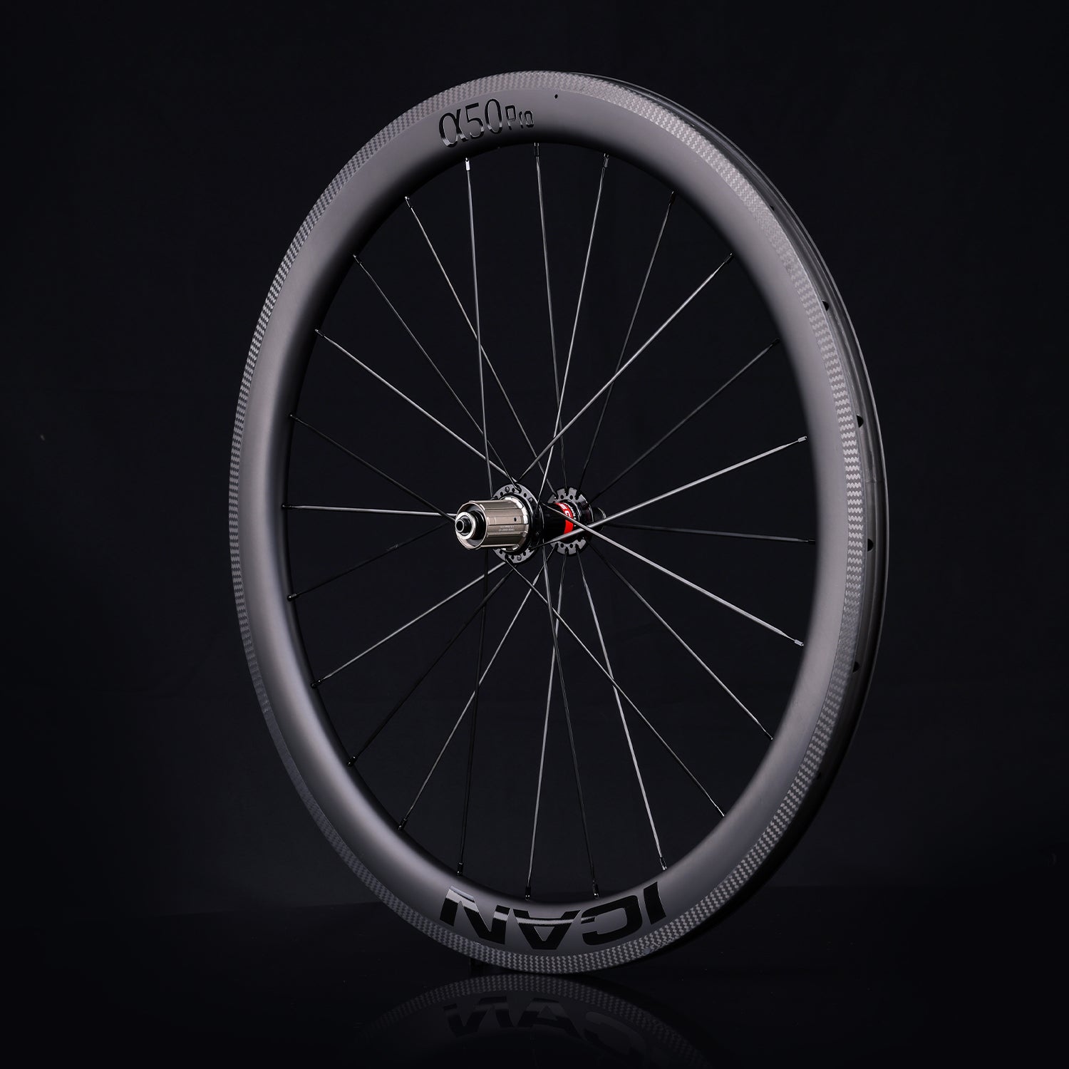Paire de roues en carbone Classic Series R25-50 avec frein sur jante Paire de roues en carbone Classic Series R25-50 avec frein sur jante
