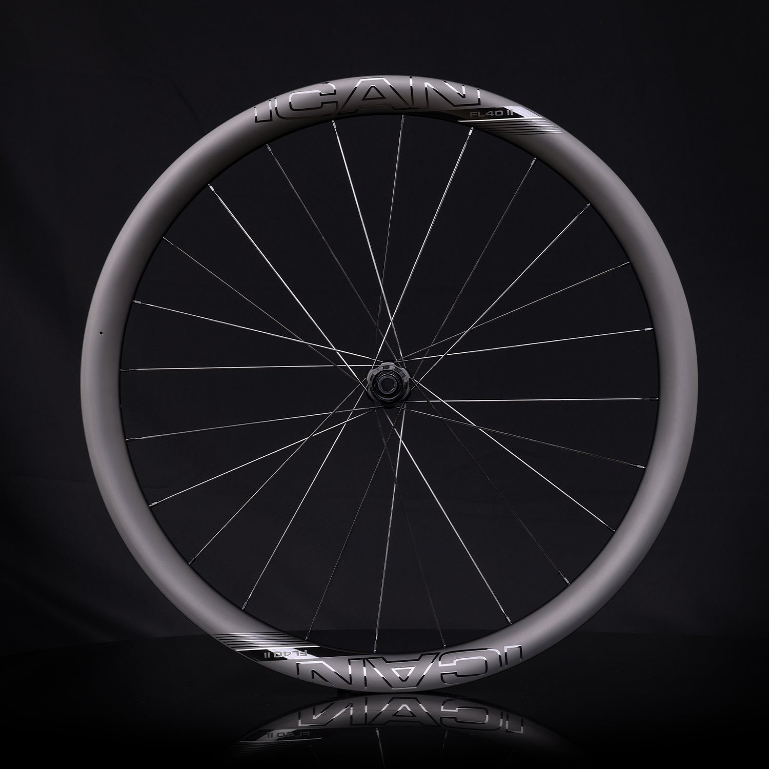 アイカン　FL40 リムブレーキ　カーボンホイール　I can ICAN FL40 II ディスクカーボンロードホイール 内幅23mm – ICAN