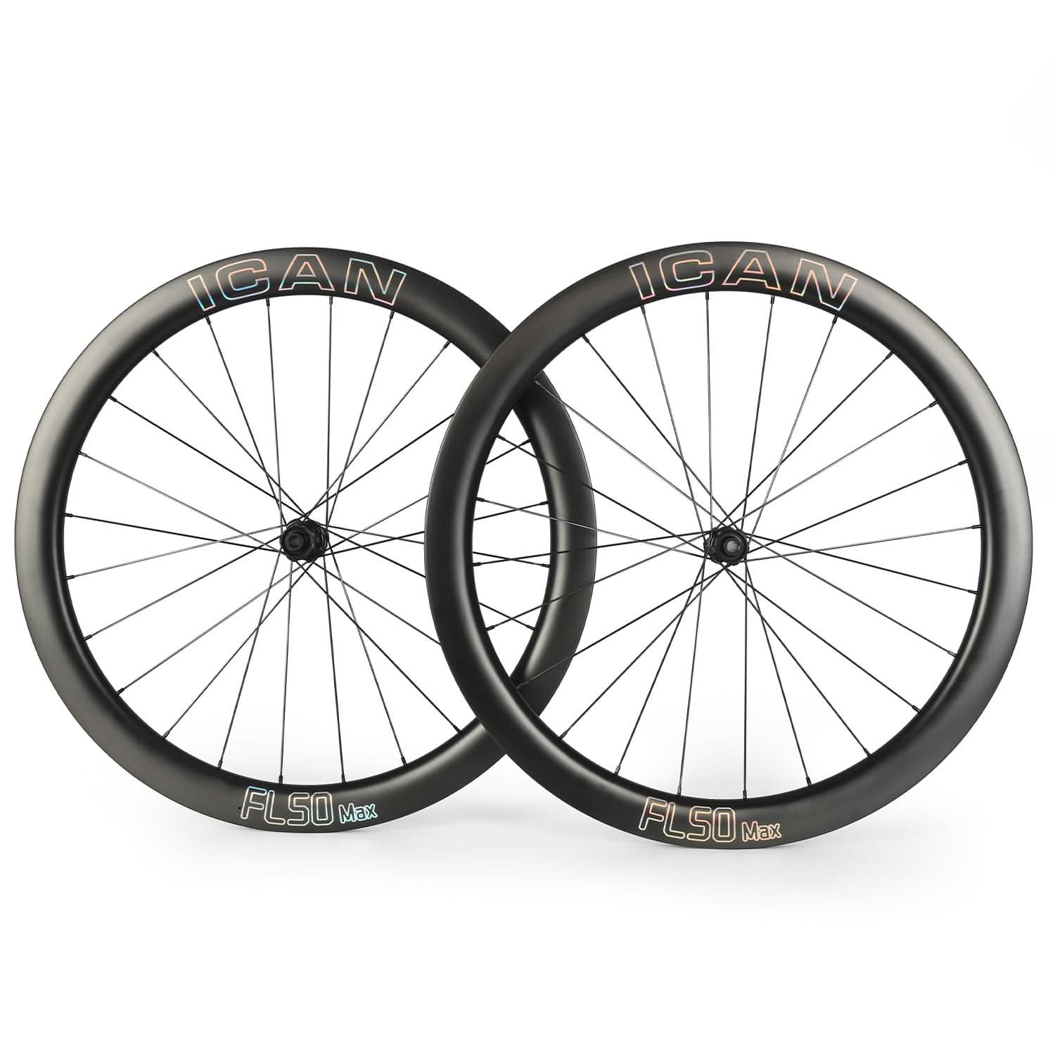 ICAN FL38 Max Disc Carbon Road Wheels 21mm Internal Width – ICAN
