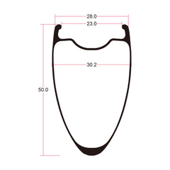 Aeris 50 Carbon Spoke