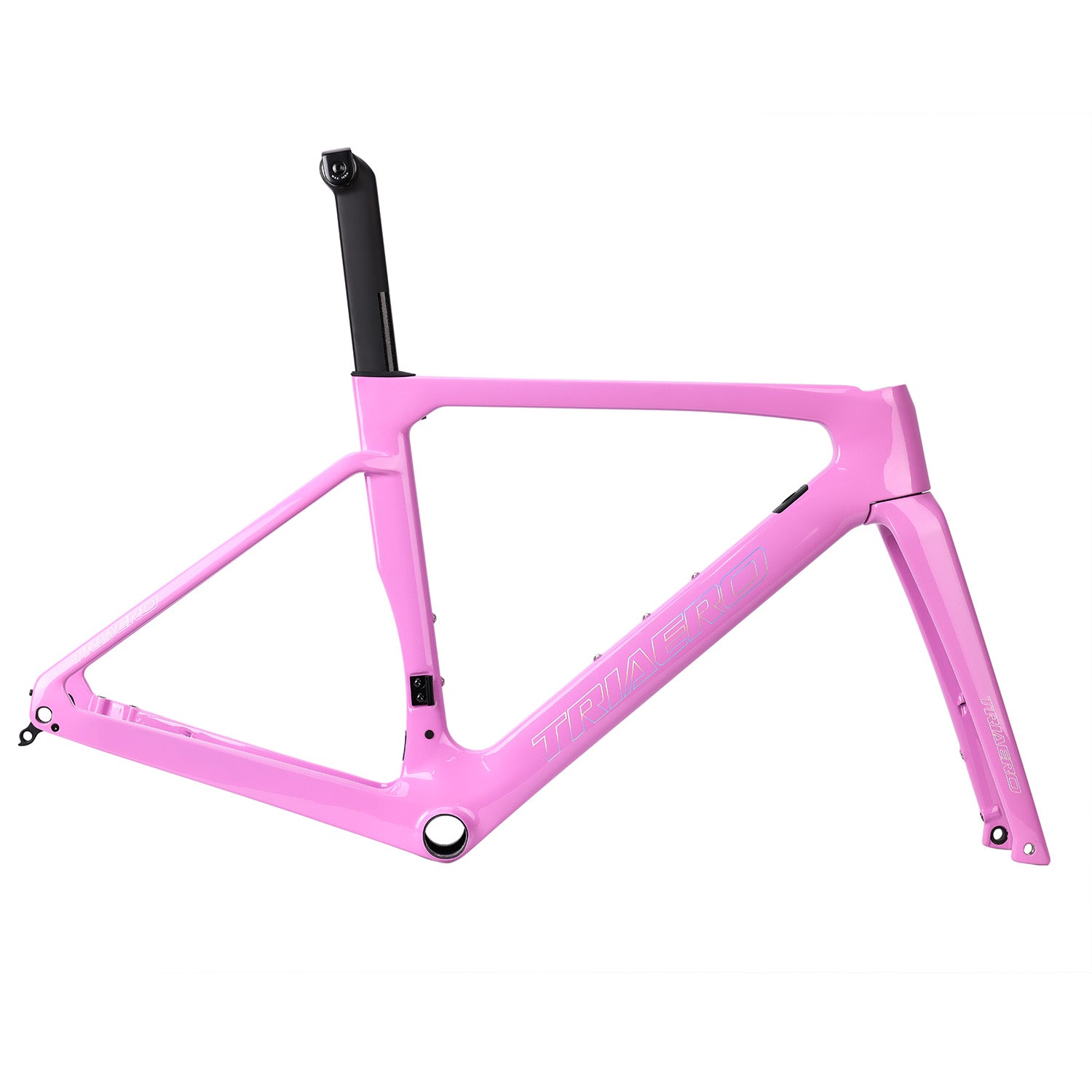Nings-Cadre de vélo de route en carbone brut T1000, cadre de peinture Nings-Cadre de vélo de route en carbone brut T1000, cadre de peinture