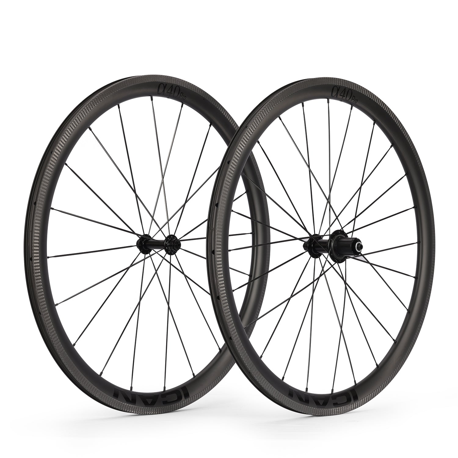 ICAN Alpha 40 pro rim brake wheels R11 hub