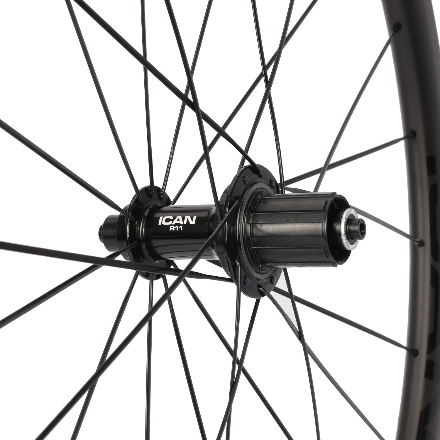 ICAN Alpha 40 pro rim brake wheels R11 hub