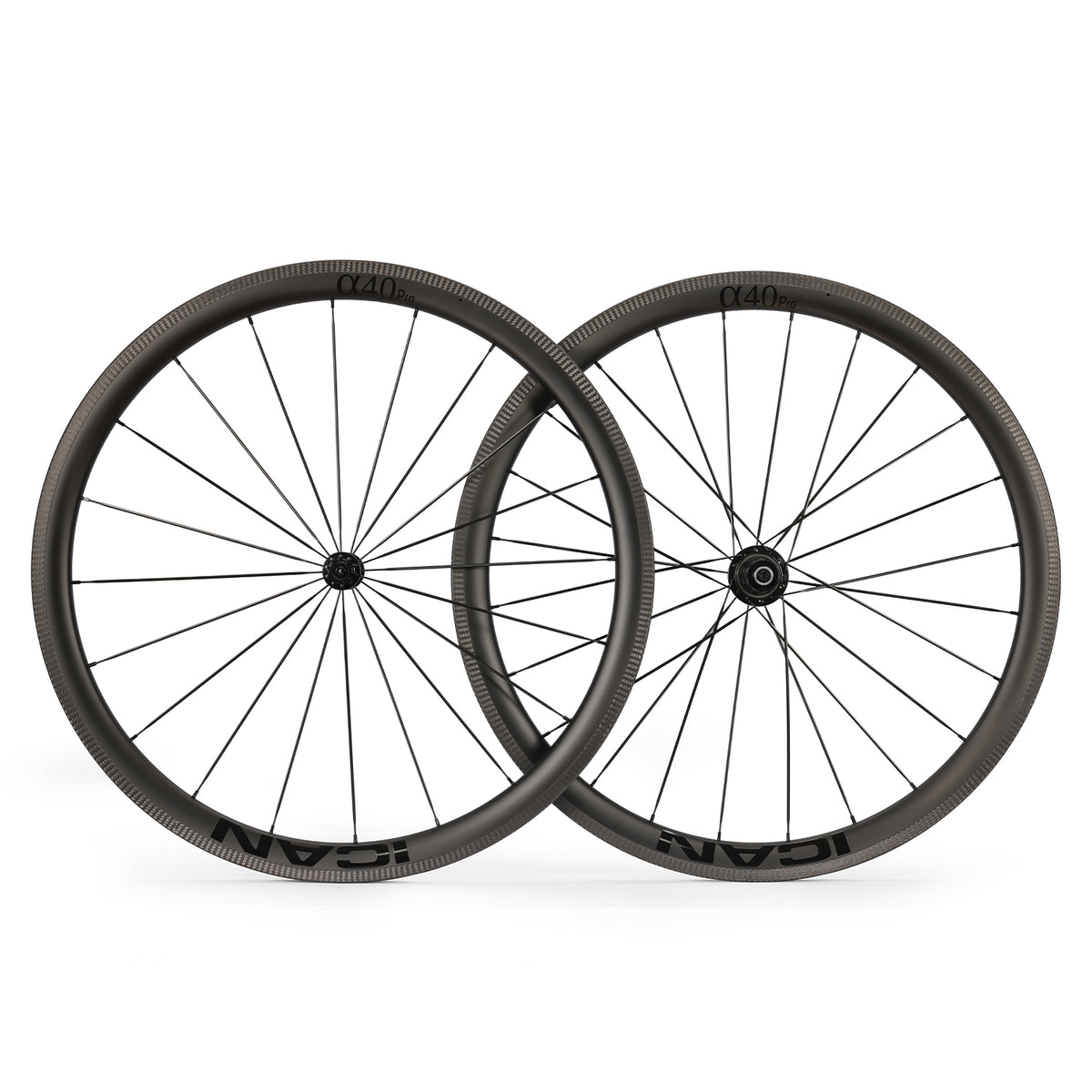 ICAN Alpha 40 pro rim brake wheels R11 hub