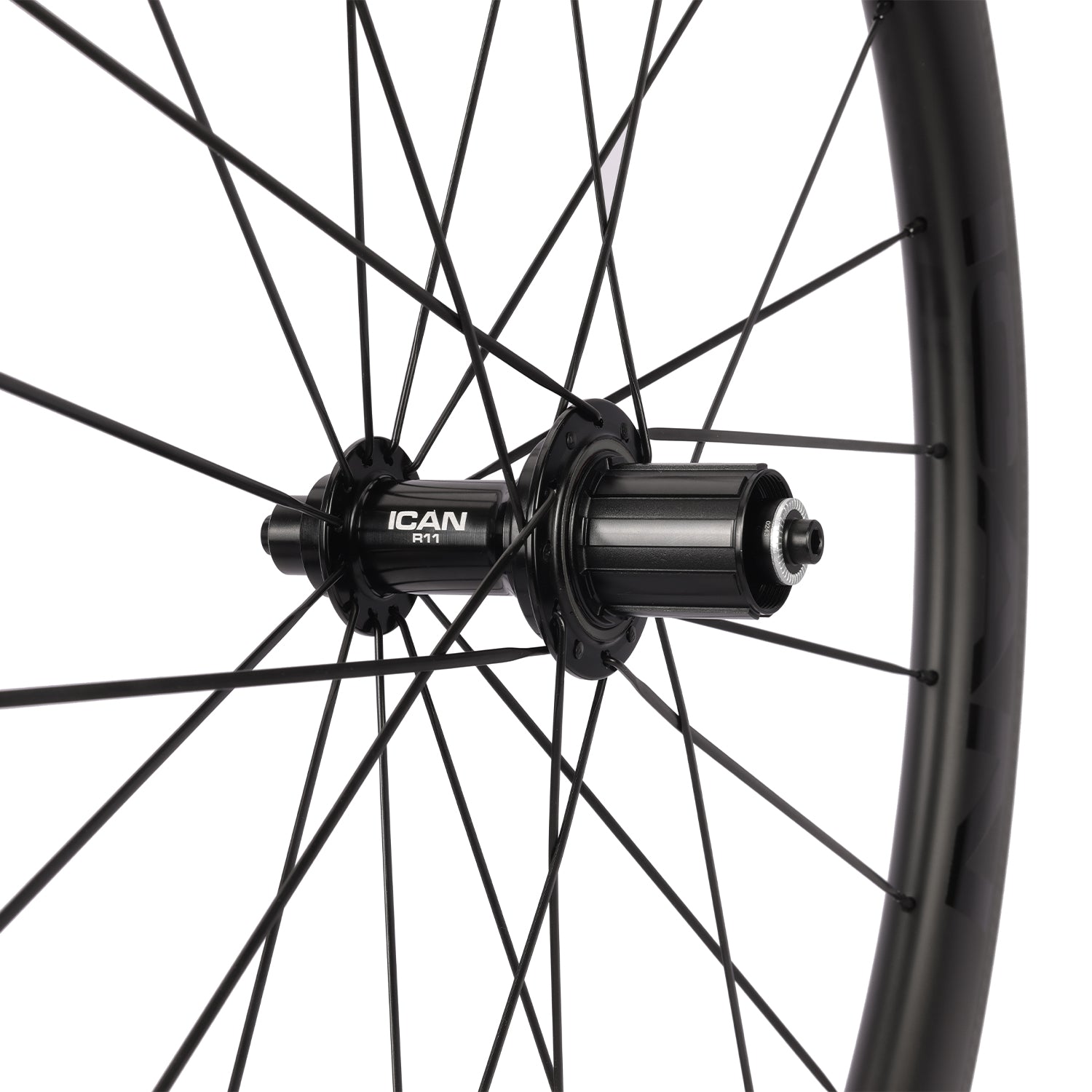 ICAN Alpha 50 pro rim brake wheels R11 hub