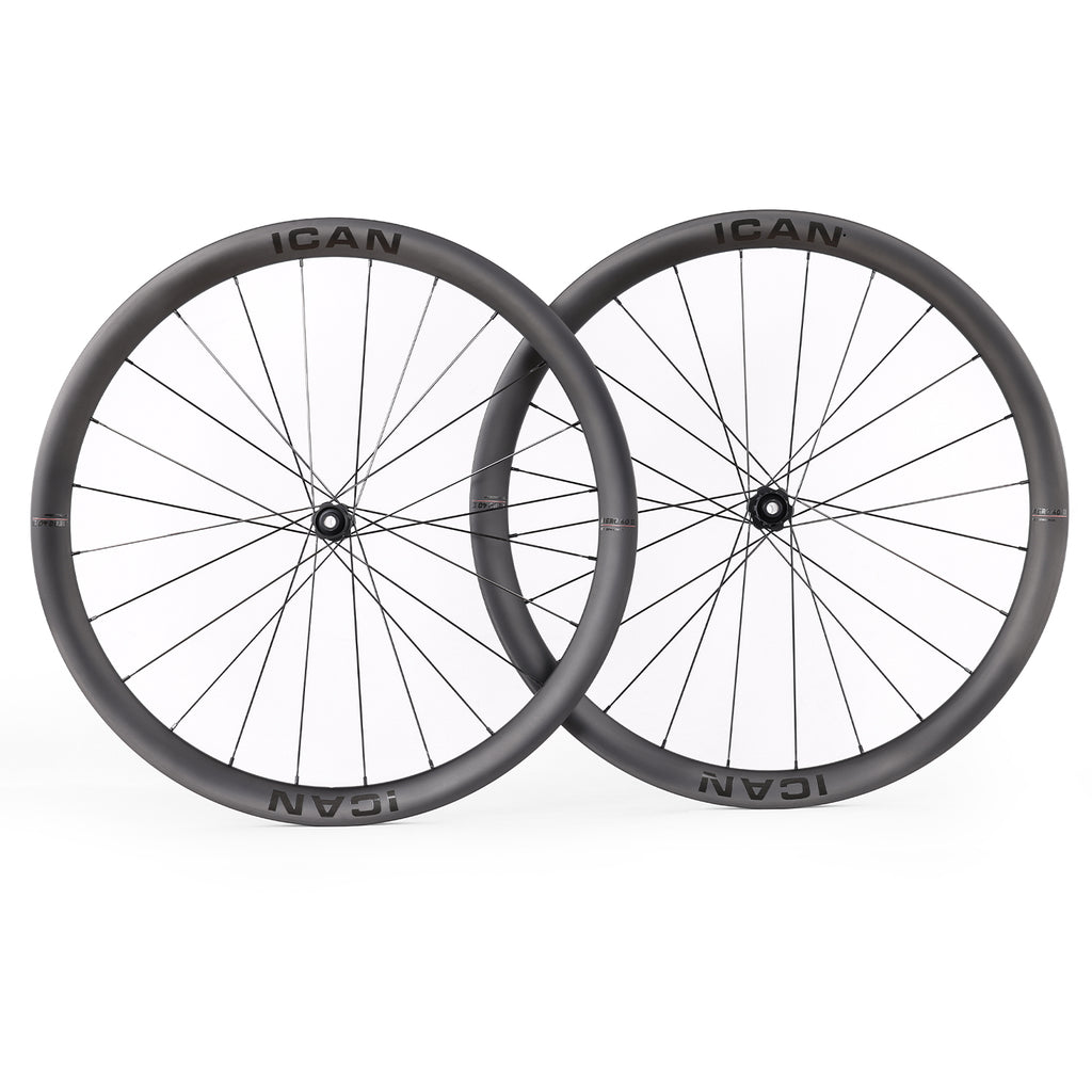 ICAN AERO 40 II Disc DT240 EXP/350 Carbon Road Bike Wheels – ICAN