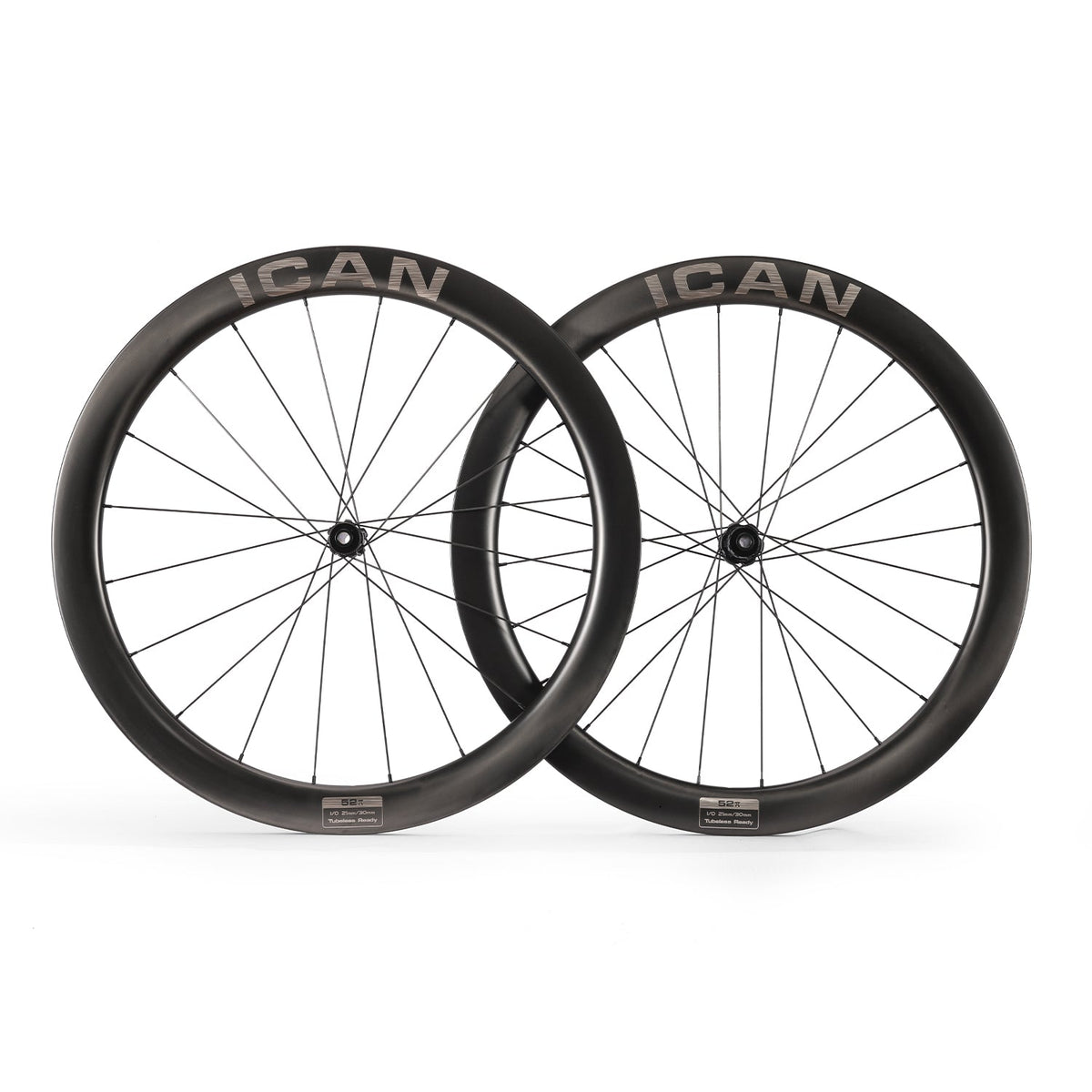 ICAN Pie 52mm disc brake wheelset wid D19 hub