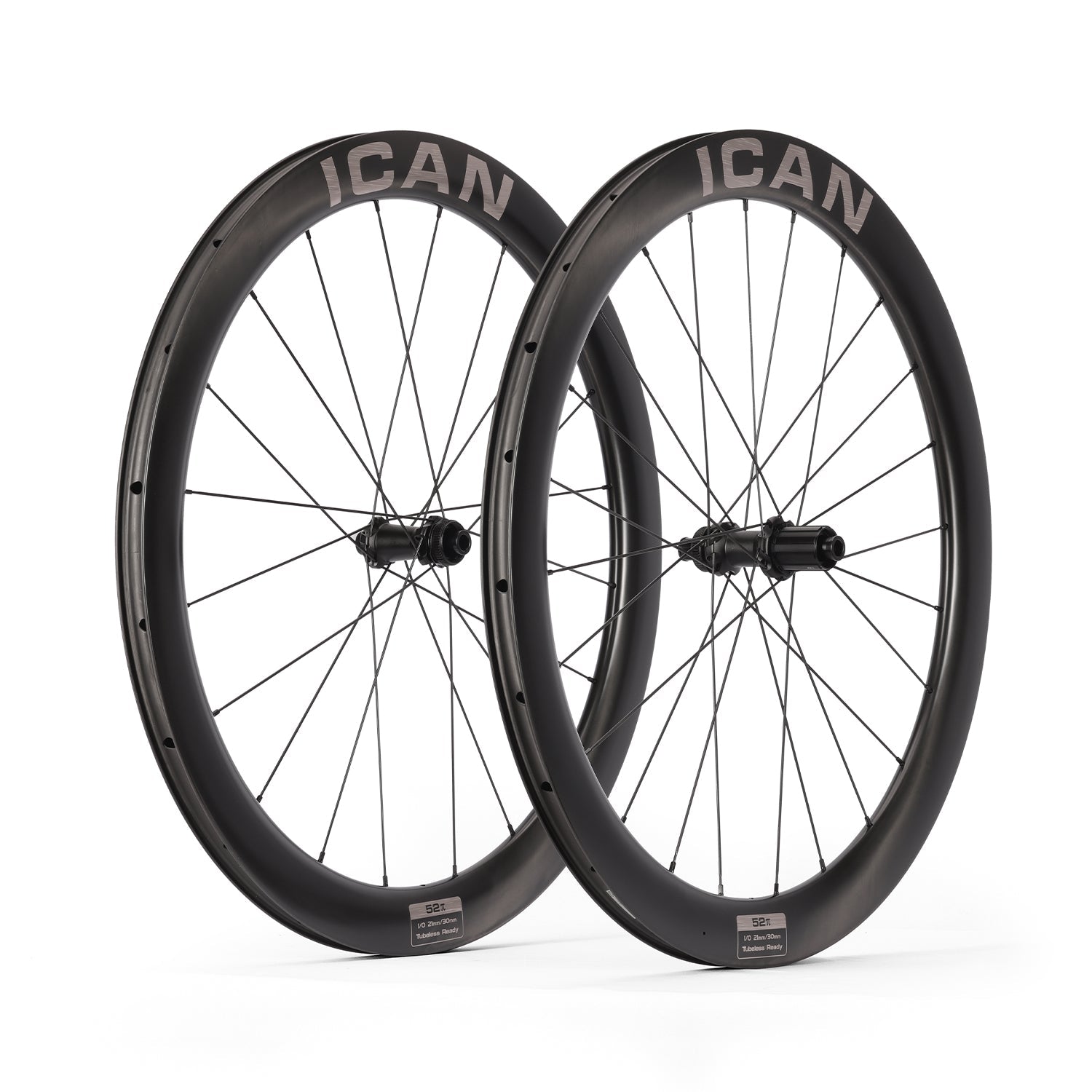 ICAN Pie 52mm disc brake wheelset wid D19 hub