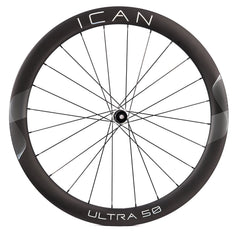 ICAN UTRA 50 disc road bike wheels with ceramic bearings
