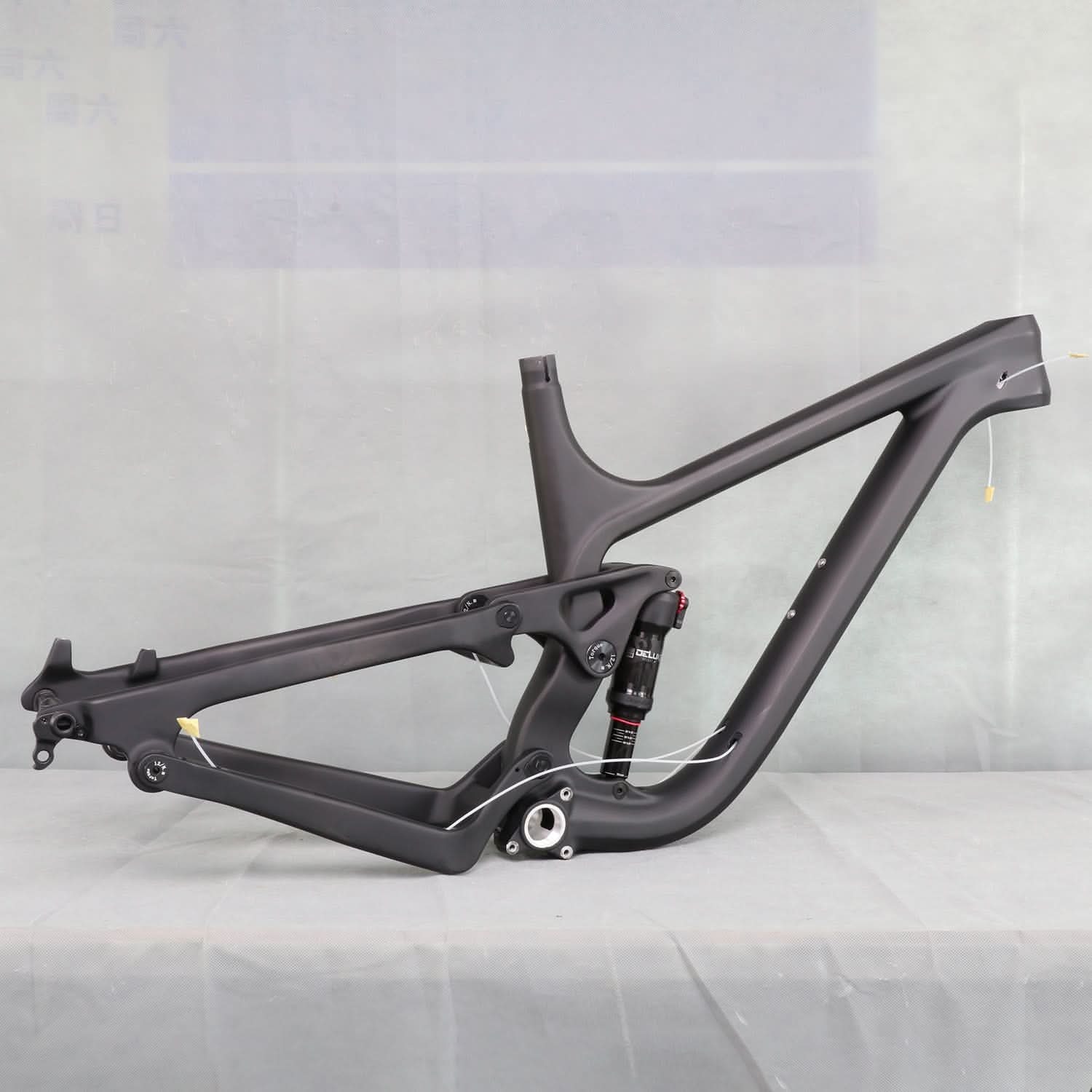 mountainbike y rahmen Bester vollgefederter Carbon-Enduro-MTB-Rahmen mit 150 mm Federweg P9 – ICAN Cycling
