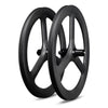 20 inch 451 Disc Brake Tri-spokes Carbon Wheels for Folding Bike