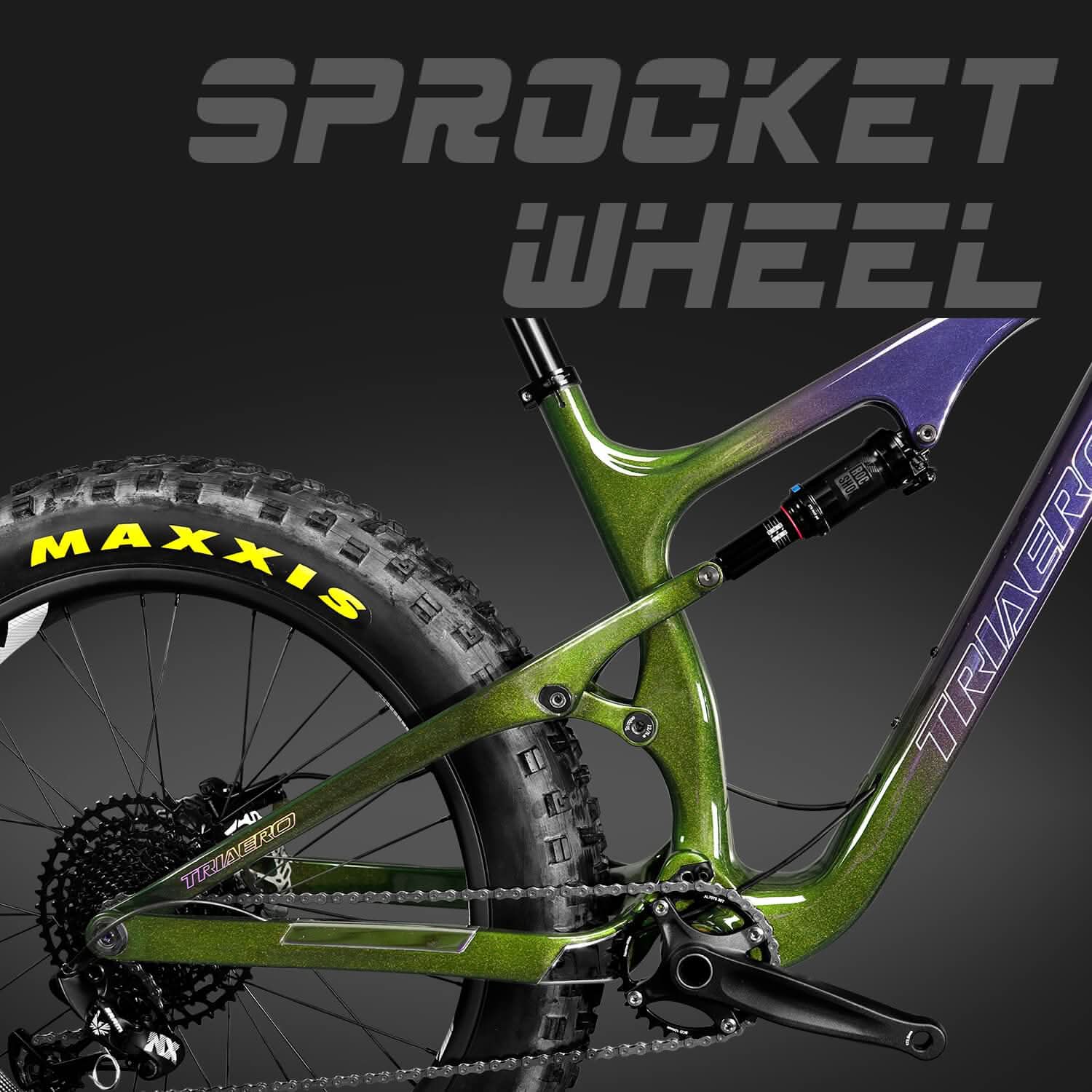 SwishTi Akantor Set Freno A Disco Idraulico Per MTB EBike - Rotori 1400mm Colore Arcobaleno - Foto 3