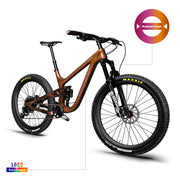 ICAN 29er Carbon Enduro Bike Bicicleta de montaña P9 Rainbow Painting 150mm Travel