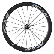 Paire de roues de vélo de route ICAN 50 mm en carbone Sapim CX-Ray rayons seulement 1460 g (paire de roues de version améliorée) - icancycling