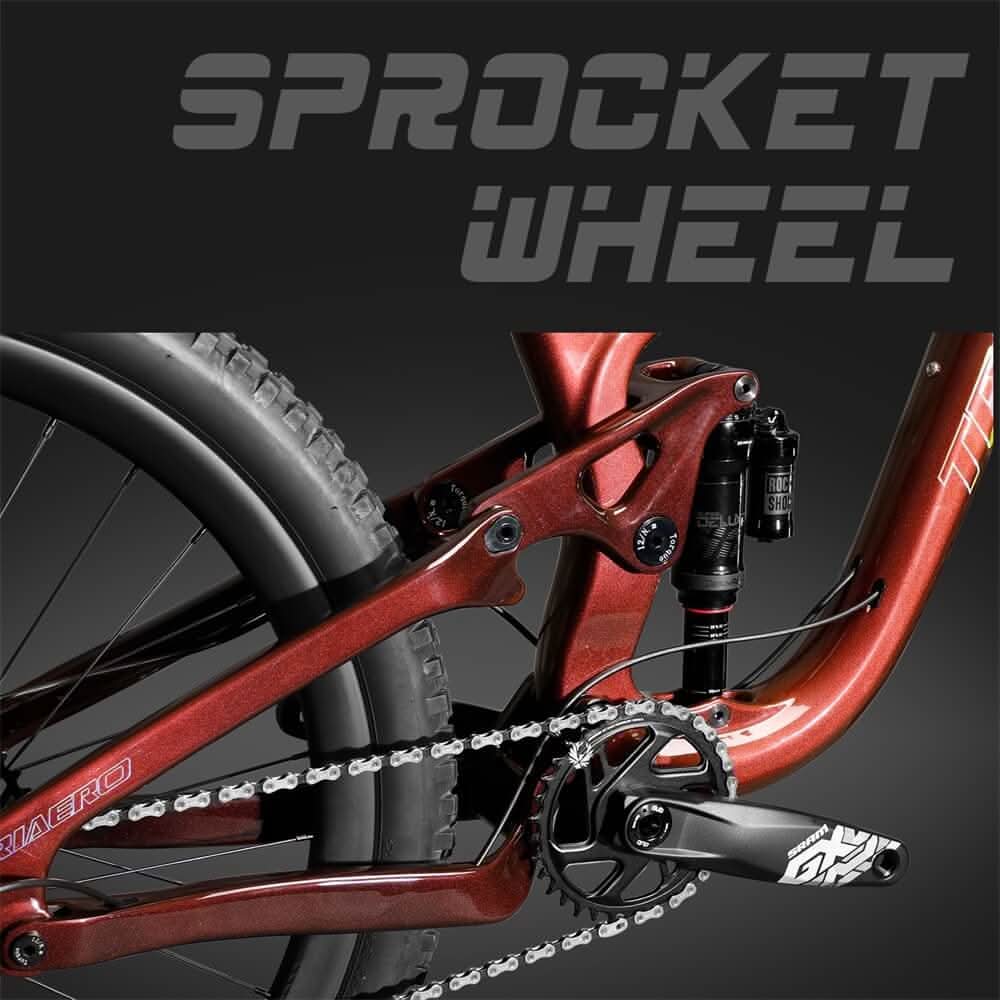 ICAN 29er Carbon Enduro Bike Mountainbike P9 Regenbogen-Lackierung 150mm Federweg – ICAN Cycling