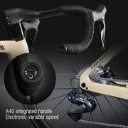 ICAN A9 bici da strada in carbonio con disco Shimano R8070 GRUPPO
