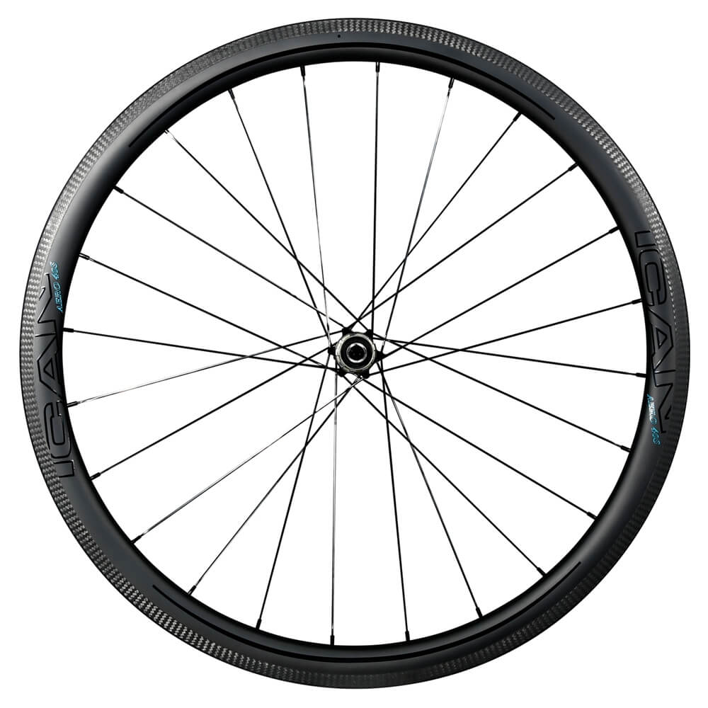 40mm depth rim 700c carbon aero rim brake wheels – ICAN Cycling
