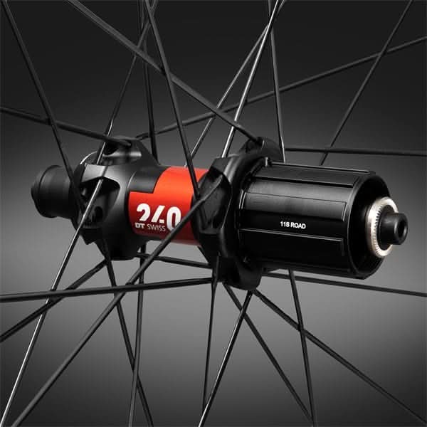 40 mm tiefer Carbon-Rennrad-Radsatz mit DT 240 EXP/350-Nabe – ICAN Cycling