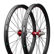 ICAN 27.5er 35 oder 40 mm Carbon Mountainbike Boost Wheels WHITEINDUSTRIES Naben Sapim Basic Leader Round Speichen
