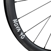ICAN NOVA 40C Carbon Rennradräder Drahtreifen schlauchlos bereit